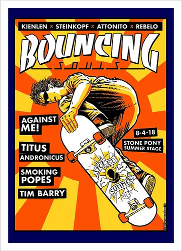 Bouncing Souls – 90er Skate-Punk-Kunst mit Melodic Hardcore und Farbexplosion
