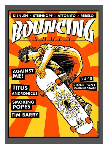 Bouncing Souls – 90er Skate-Punk-Kunst mit Melodic Hardcore und Farbexplosion