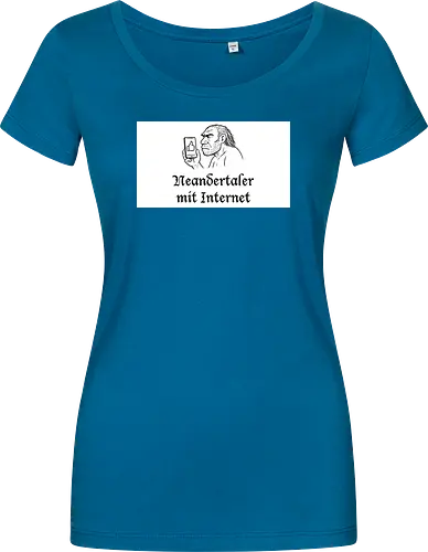 Neandertaler mit Internet