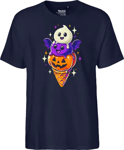 Eiscreme Halloween - Schwarz