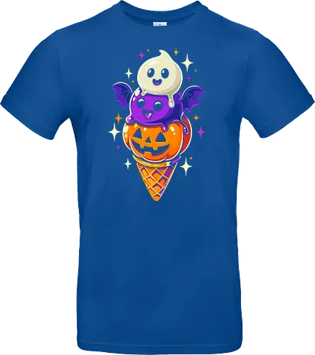 Eiscreme Halloween - Schwarz