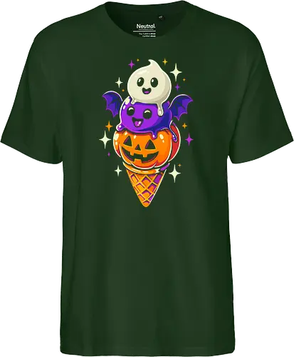 Eiscreme Halloween - Schwarz