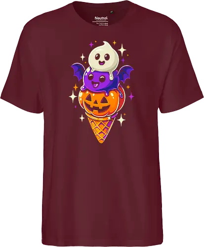 Eiscreme Halloween - Schwarz