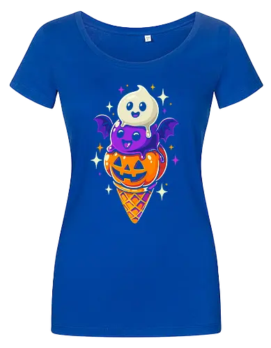 Eiscreme Halloween - Schwarz