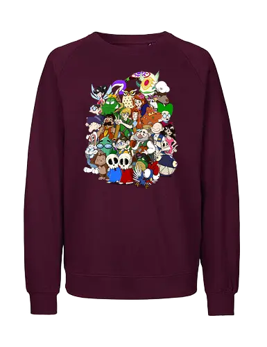 Dream-Team - Princess, link's awakening, cocolint, traum, dream, marin, tarin, gameboy, switch, windfisch, windfish, eule, owl, Hero of Time - Fairtrade Sweatshirt