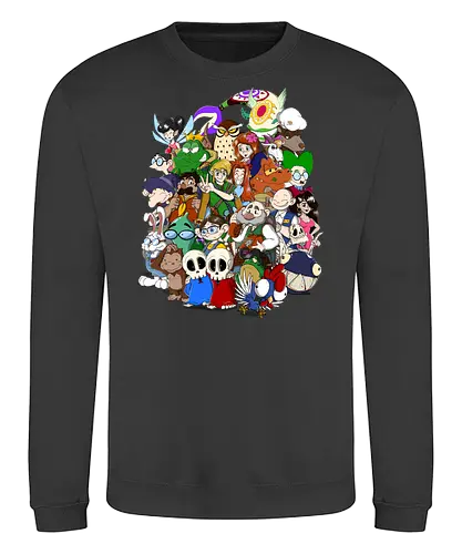 Dream-Team - Princess, link's awakening, cocolint, traum, dream, marin, tarin, gameboy, switch, windfisch, windfish, eule, owl, Hero of Time - Sweatshirt