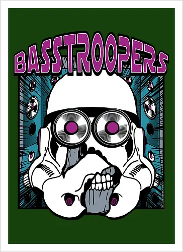 Basstroopers – Brutale Crossover-Thrash-Kunst mit Sci-Fi-Punk-Stil