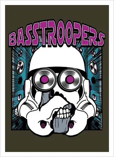 Basstroopers – Brutale Crossover-Thrash-Kunst mit Sci-Fi-Punk-Stil