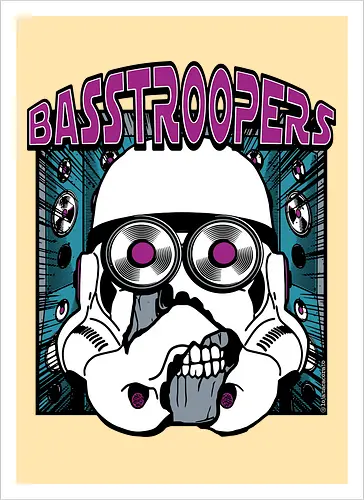 Basstroopers – Brutale Crossover-Thrash-Kunst mit Sci-Fi-Punk-Stil