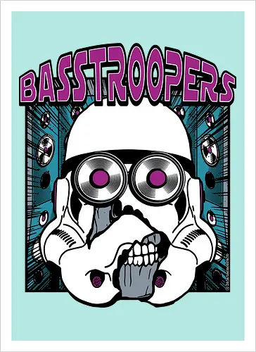 Basstroopers – Brutale Crossover-Thrash-Kunst mit Sci-Fi-Punk-Stil
