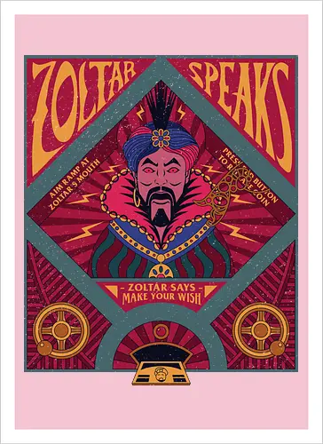 Fortune Teller Machine from 80s movies 