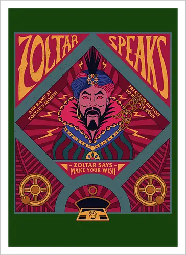 Fortune Teller Machine from 80s movies 