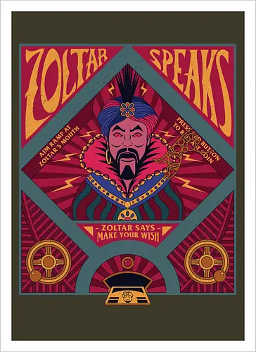 Fortune Teller Machine from 80s movies 