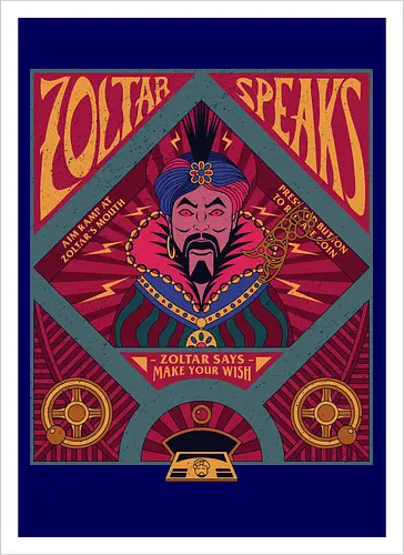 Fortune Teller Machine from 80s movies 