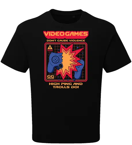 Video Games Don't Cause Violence - High Ping and Trolls Do!