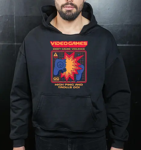 Video Games Don't Cause Violence - High Ping and Trolls Do!