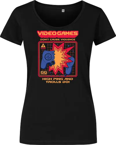 Video Games Don't Cause Violence - High Ping and Trolls Do!