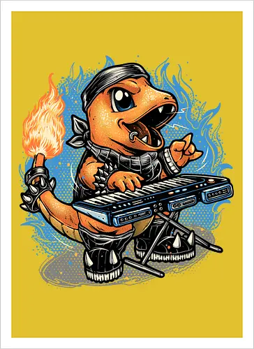 Flaming Rocker