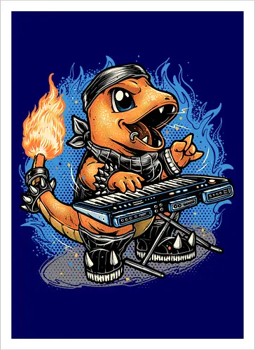 Flaming Rocker