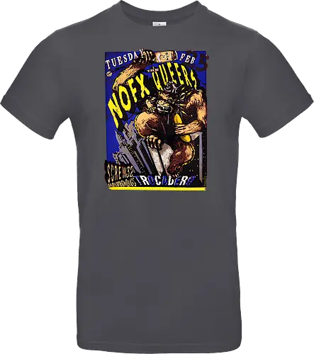 NOFX + The Queers – Offizielles Konzertposter (Trocadero – Tour Poster)