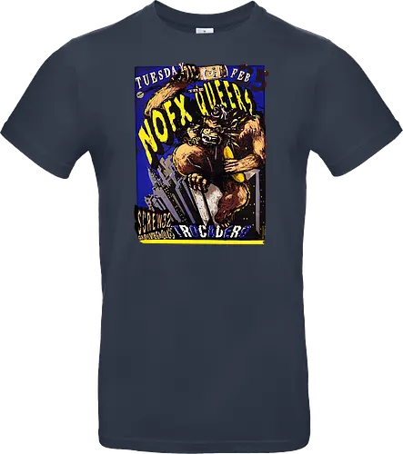 NOFX + The Queers – Offizielles Konzertposter (Trocadero – Tour Poster)