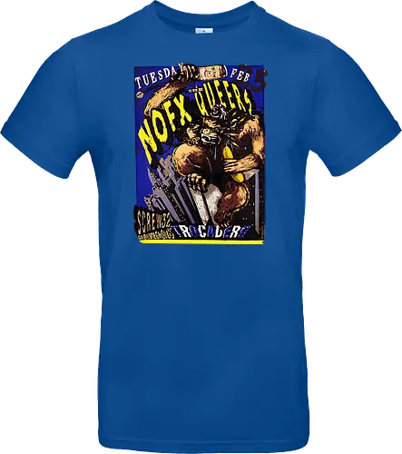 NOFX + The Queers – Offizielles Konzertposter (Trocadero – Tour Poster)