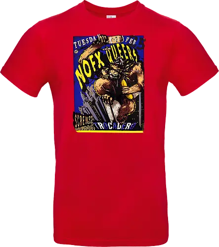 NOFX + The Queers – Offizielles Konzertposter (Trocadero – Tour Poster)