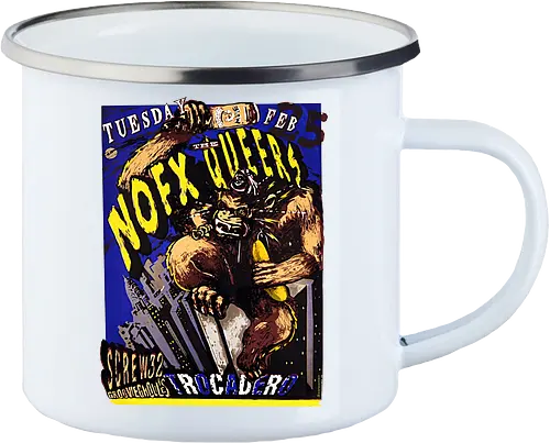 NOFX + The Queers – Offizielles Konzertposter (Trocadero – Tour Poster)