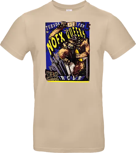 NOFX + The Queers – Offizielles Konzertposter (Trocadero – Tour Poster)