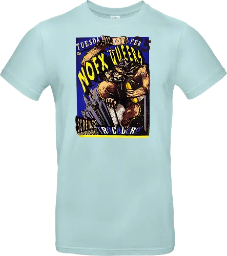 NOFX + The Queers – Offizielles Konzertposter (Trocadero – Tour Poster)