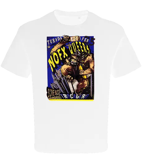 NOFX + The Queers – Offizielles Konzertposter (Trocadero – Tour Poster)