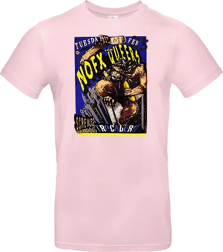 NOFX + The Queers – Offizielles Konzertposter (Trocadero – Tour Poster)