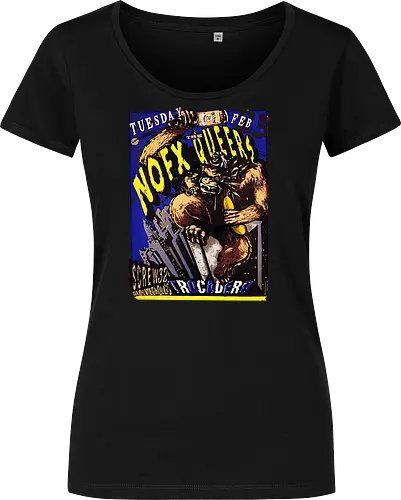 NOFX + The Queers – Offizielles Konzertposter (Trocadero – Tour Poster)