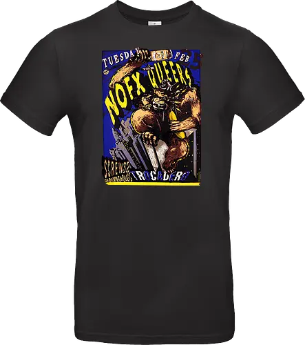 NOFX + The Queers – Offizielles Konzertposter (Trocadero – Tour Poster)