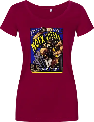 NOFX + The Queers – Offizielles Konzertposter (Trocadero – Tour Poster)