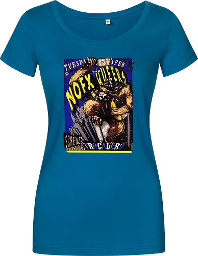 NOFX + The Queers – Offizielles Konzertposter (Trocadero – Tour Poster)