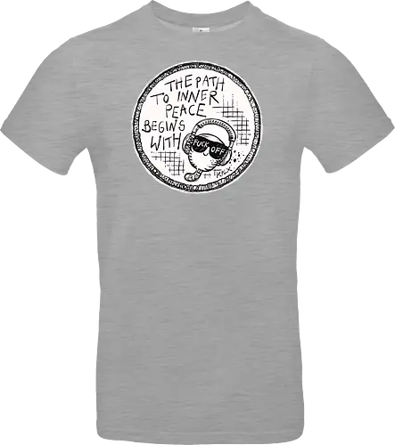 Inner Peace - Worm, Dieter, Kplx, Calm, Peace, Fuck off - Standard T-Shirt