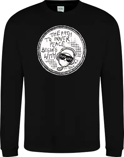 Inner Peace - Worm, Dieter, Kplx, Calm, Peace, Fuck off - Sweatshirt