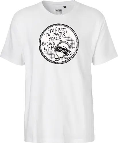 Inner Peace - Worm, Dieter, Kplx, Calm, Peace, Fuck off - Fairtrade T-Shirt
