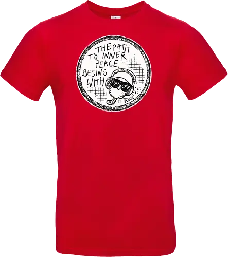 Inner Peace - Worm, Dieter, Kplx, Calm, Peace, Fuck off - Standard T-Shirt
