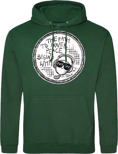 Inner Peace - Worm, Dieter, Kplx, Calm, Peace, Fuck off - Standard Hoodie
