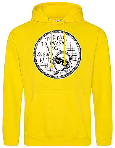 Inner Peace - Worm, Dieter, Kplx, Calm, Peace, Fuck off - Standard Hoodie
