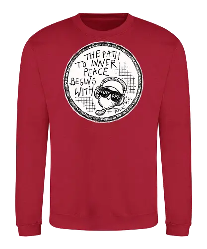 Inner Peace - Worm, Dieter, Kplx, Calm, Peace, Fuck off - Sweatshirt