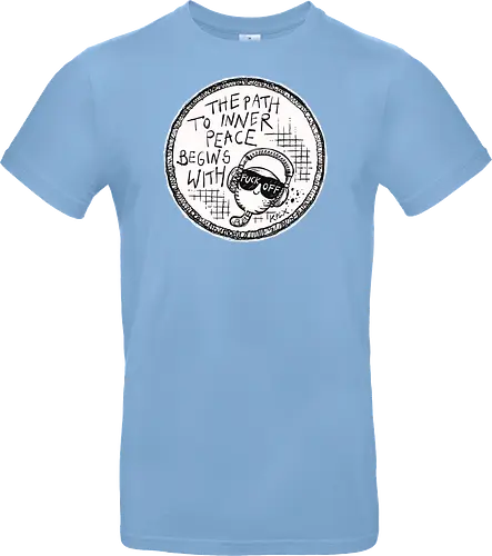 Inner Peace - Worm, Dieter, Kplx, Calm, Peace, Fuck off - Standard T-Shirt