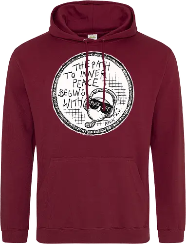 Inner Peace - Worm, Dieter, Kplx, Calm, Peace, Fuck off - Standard Hoodie