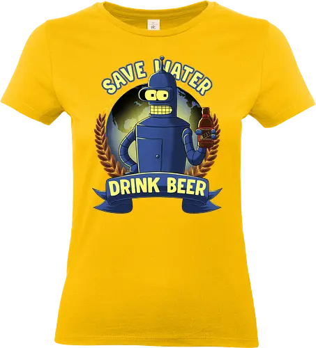 Drink Beer - Bender, beer - Standard T-Shirt (Women)