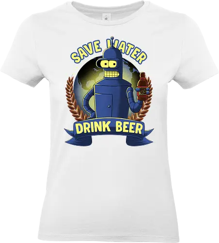 Drink Beer - Bender, beer - Standard T-Shirt (Women)