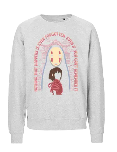 Nothing Forgotten - Spirited Away - Fairtrade Sweatshirt