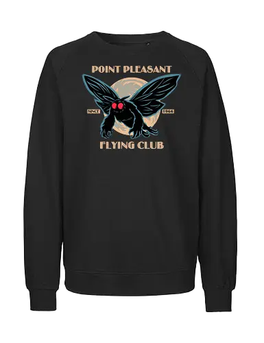 Flying Club - Mothman, Flying, Club - Fairtrade Sweatshirt