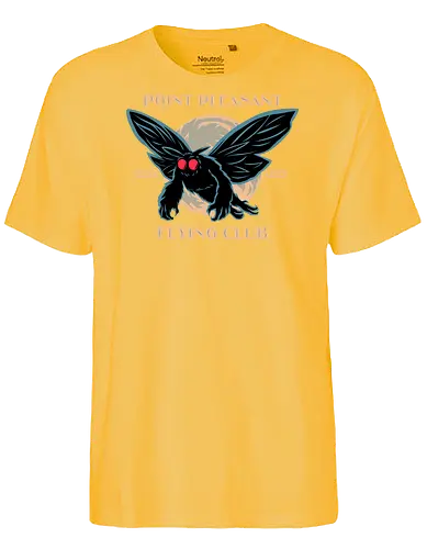 Flying Club - Mothman, Flying, Club - Fairtrade T-Shirt